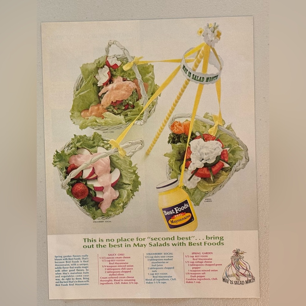 5/$20 Best Foods 1965 Advertisement  (Better Homes and Gardens Magazine print)